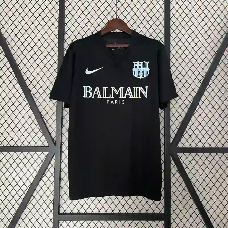 24/25 Barcelona Special Edition Black Soccer Jersey