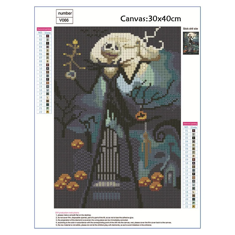Diamond Painting - Full Round Drill - Halloween(30*40cm)