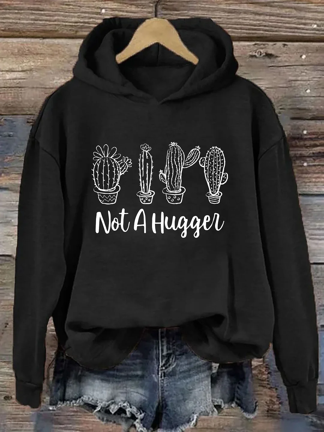 Not A Hugger Hoodie