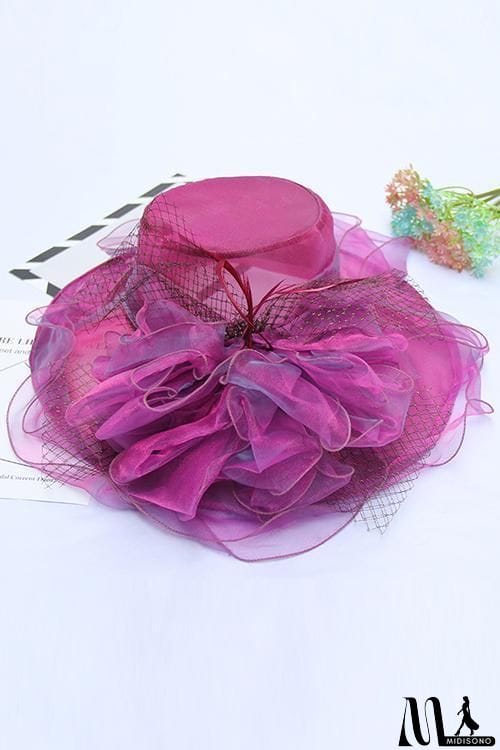 MidiSono - Organza Layer Sun Hat