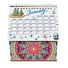 DIY Diamond Painting Special Shape Desktop Cabin Calendar Organizer Box Kit(Mandala)