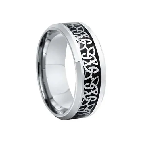 Celtic Knot Stainless Steel Ring