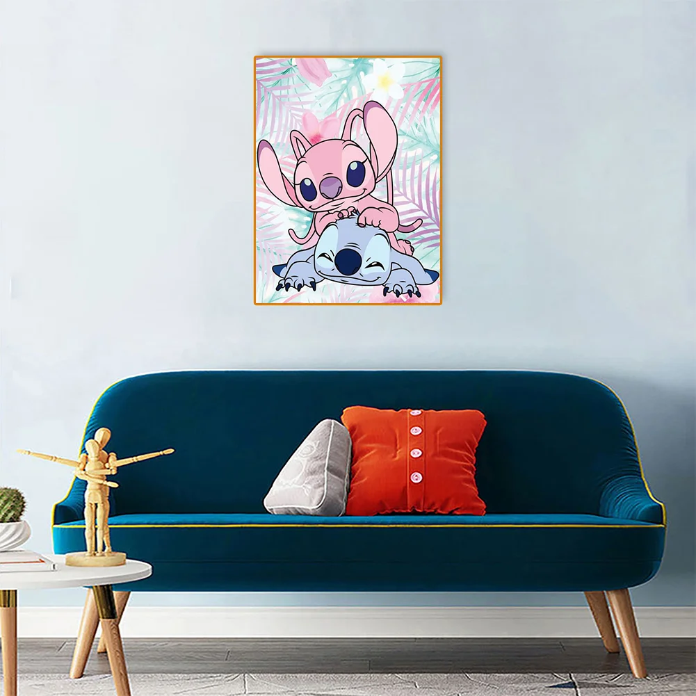 Diamond Painting - Full Round Drill - Stitch(30*40cm)