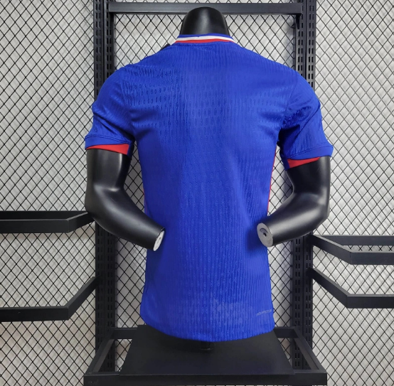 2024 France Home Player Version Men's Football T-Shirt Thai Quality