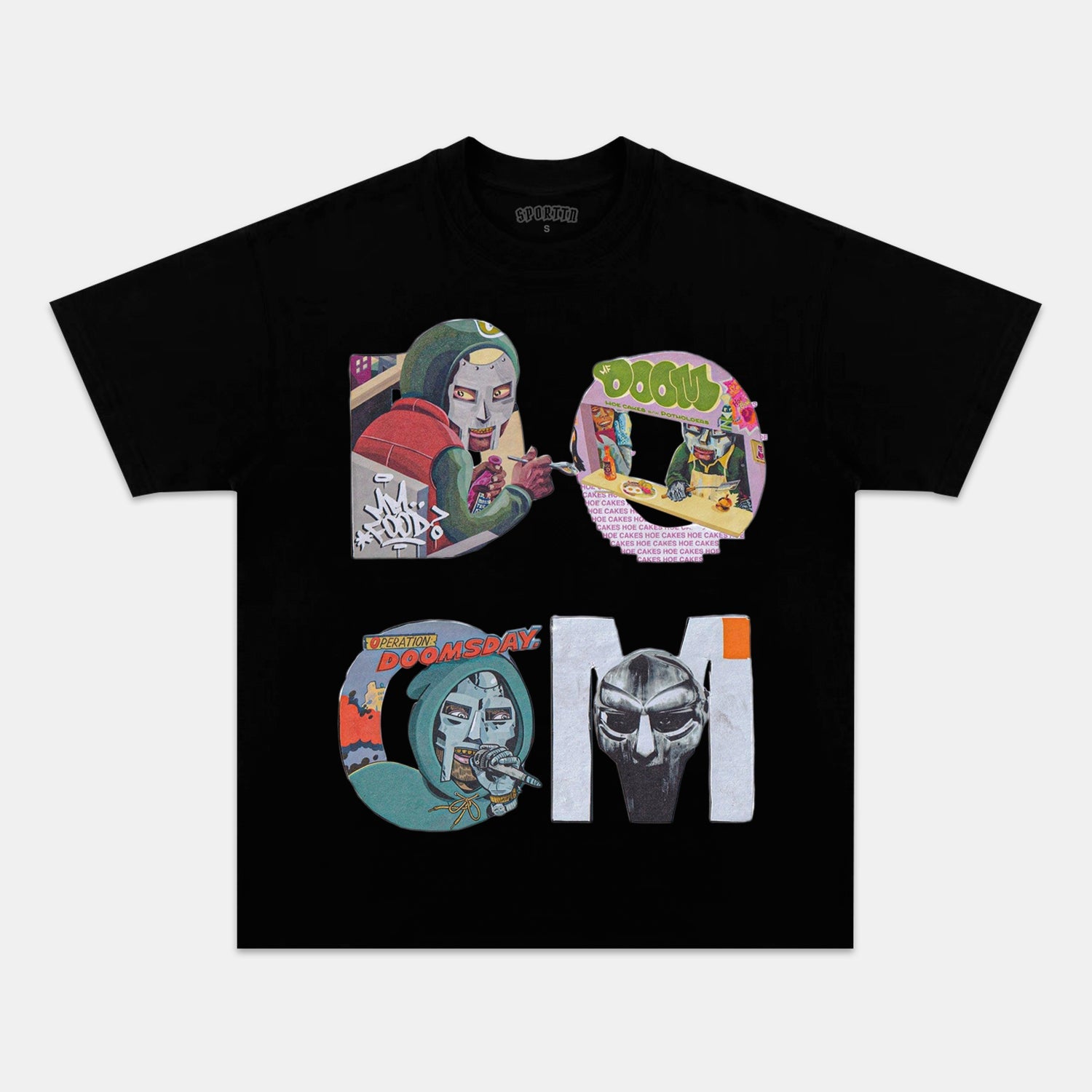 MF DOOM & HEAD COLLAGE TEE