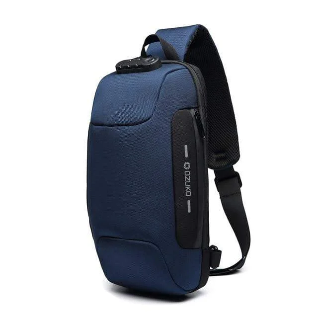 Anti-theft Waterproof Crossbody Sport Backpack