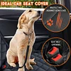 Dog Car Seat Cover, Back Seat Cover for Dogs Pet Car Seat Protector Waterproof Bench Car Seat Cover, Non-Slip Reat Seat Cover fits Middle Armrest for Most Cars Trucks SUVs