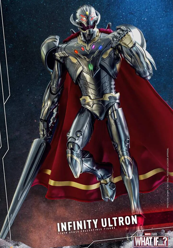 1/6 Scale What If…? – Infinity Ultron Diecast Figure by Hot Toys-shopify