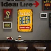 Ice Cold Beer - Metal Tin Signs(8*12Inch/12*16Inch) - Bar