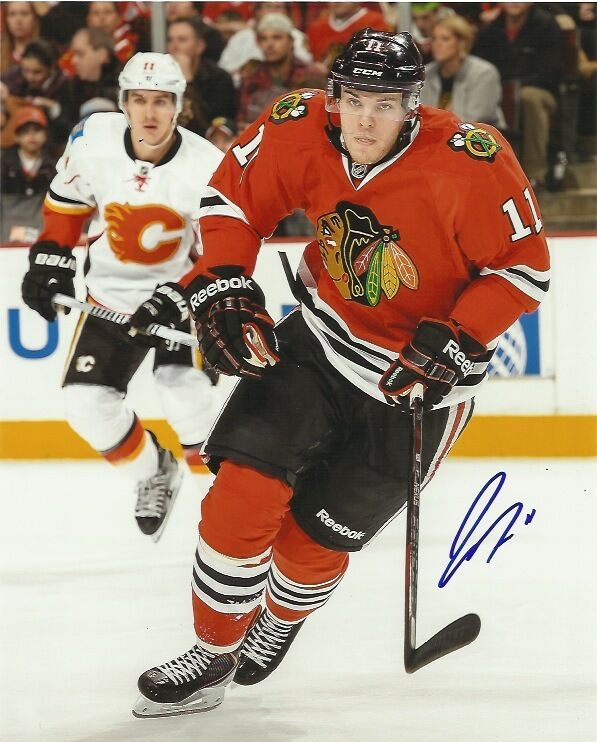 Chicago Blackhawks Jeremy Morin Signed Autographed 8x10 Photo Poster painting COA F