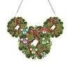 DIY Mickey Mouse Wreath-Diamond Painting Pendant