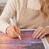 Orange Automatic 2.8mm Diamond Drill Pen No Wax Self-Priming for Adults