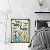 Flowers Calligraphy-14CT Stamped Cross Stitch 30*40cm/11.81*15.75in