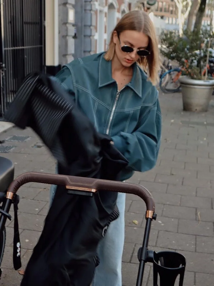 Nigikala Nigikala 2025 New Women's Fashion Loose Vintage Jacket M6285