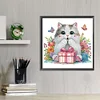 Diamond Painting-DIY Crystal Rhinestone Surprised Kitty
