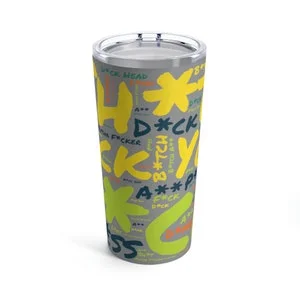 Pornhint Tumbler 20oz GrayNSFW The F*cking Cup NSFW