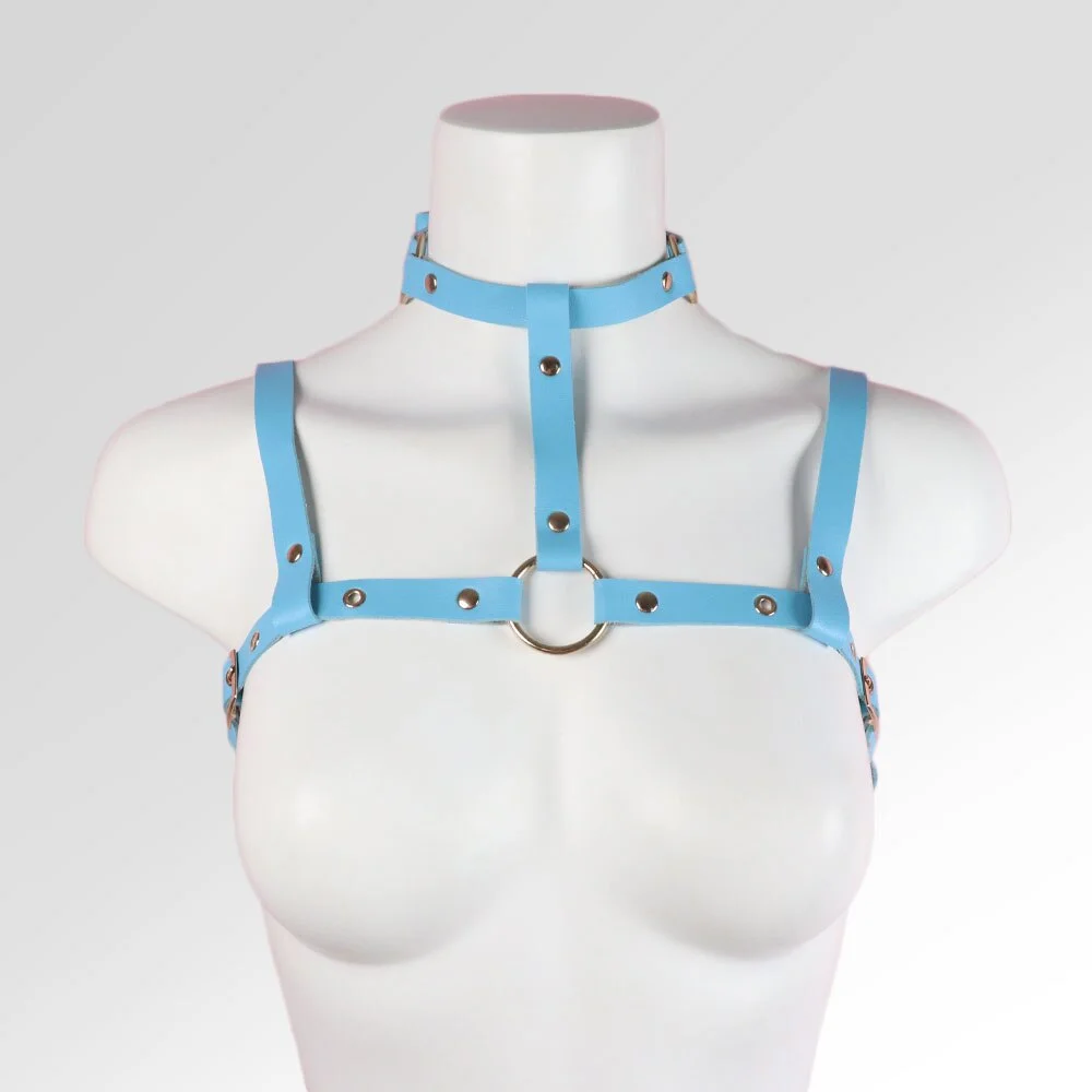 Billionm Fullyoung Sexy Costumes Women Harness Leather Harajuku Bra Garter Stocking Gothic Lingerie Erotic Adult Sex Toy Accessories