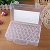 【Diamond Painting Tools】Diamond Painting Box Transparent Plastic Rhinestone Storage Case (40 Grids)