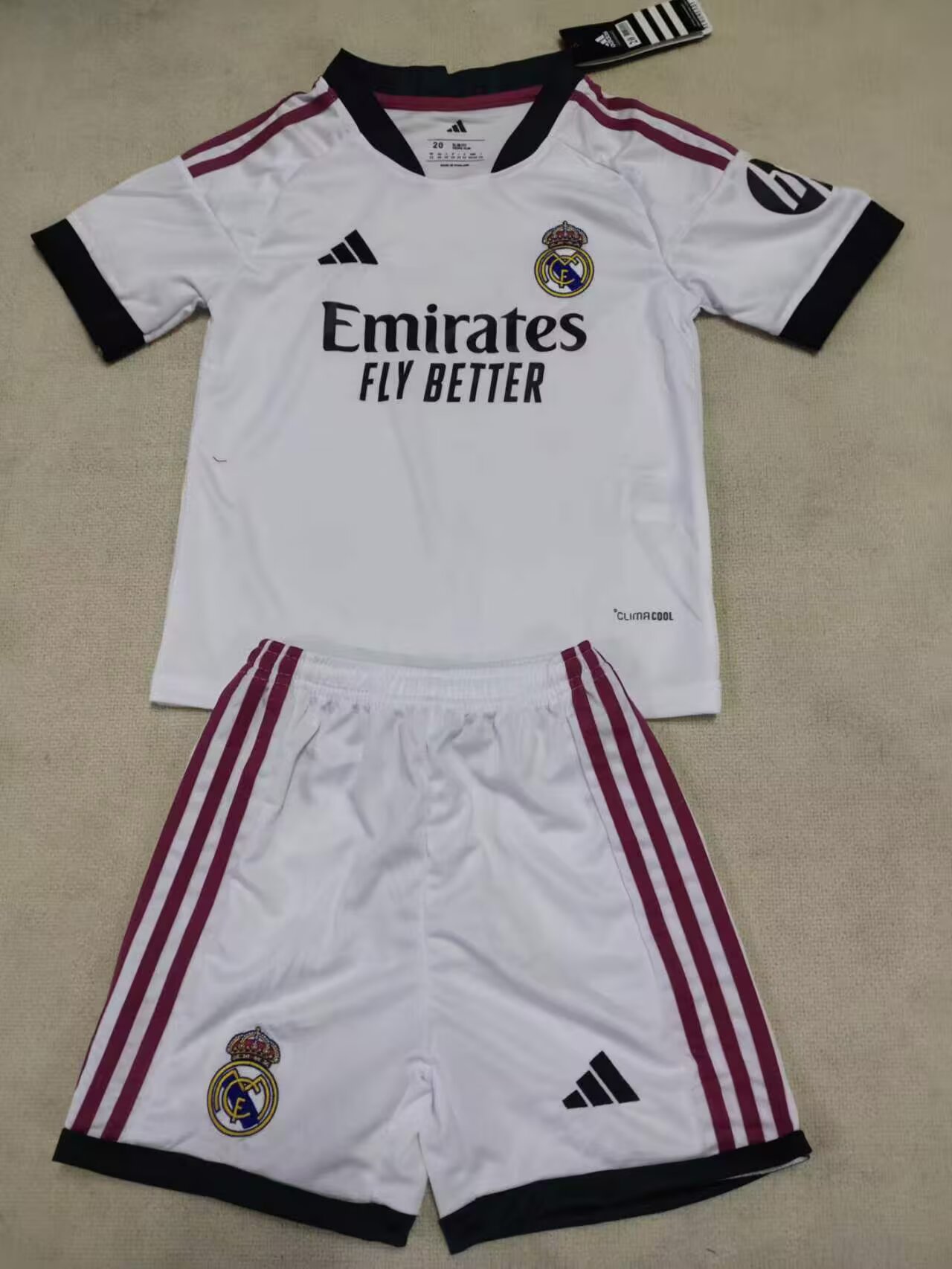 2026/2027 Kids Size Real Madrid Home Football Shirt