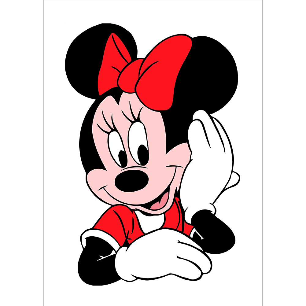 

20*30CM - Paint By Numbers - Red Cartoon Mouse, 501 Original