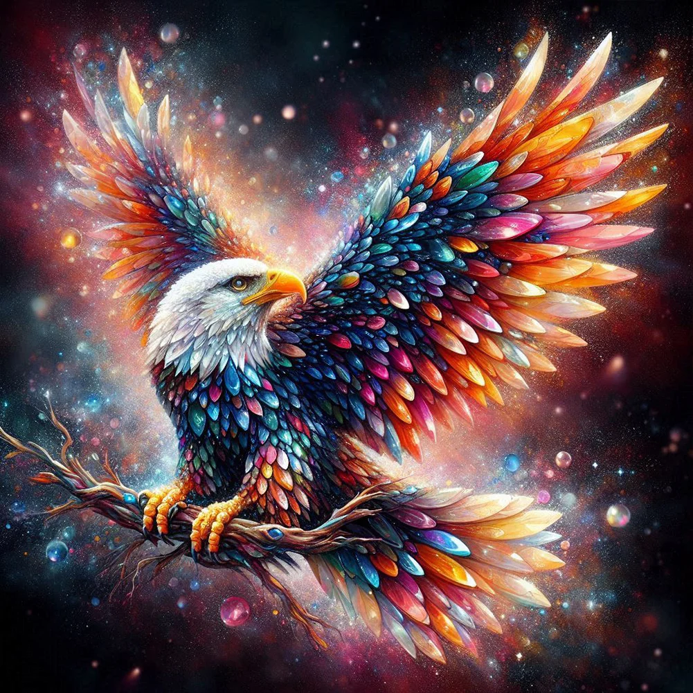 Full Round Diamond Painting - Eagle(Canvas|30*30cm)