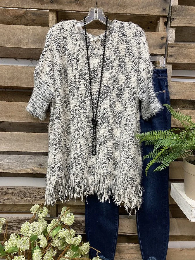 Half Sleeve Sweater