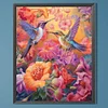 (40*50cm)DIY Round Partial AB Drill Diamond Painting - Bird and Flower