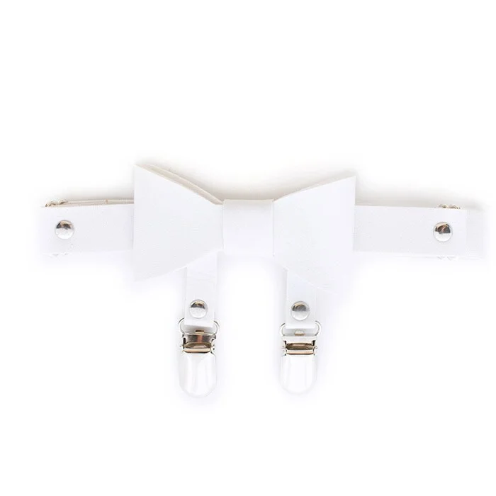 Billionm Women Elastic Leather Leg Ring Garter Belt Punk Heart Rivet Thigh Ring Goth Harajuku Harness Stockings Garter