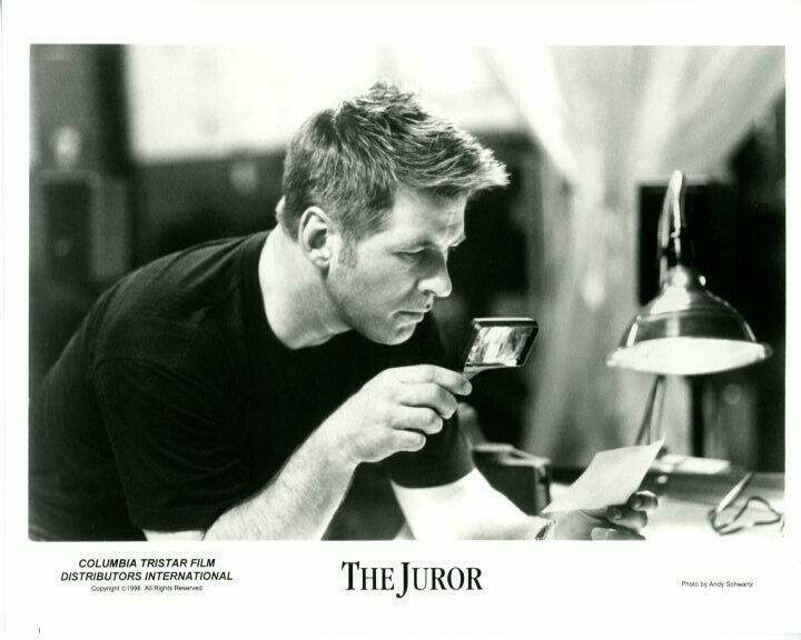 Alec Baldwin The Juror Original Press 8X10 Photo Poster painting