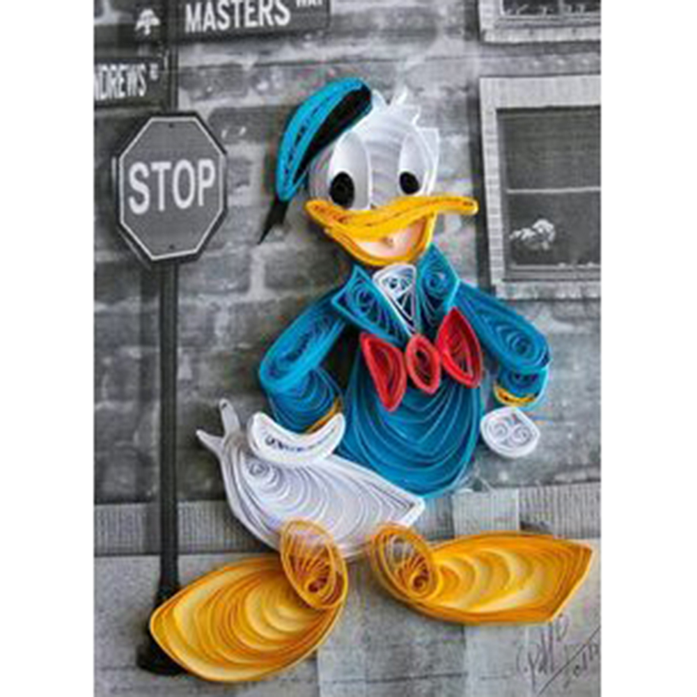 

Cartoon Quilling Paper - Round Drill Diamond Painting - 30*40CM, 501 Original