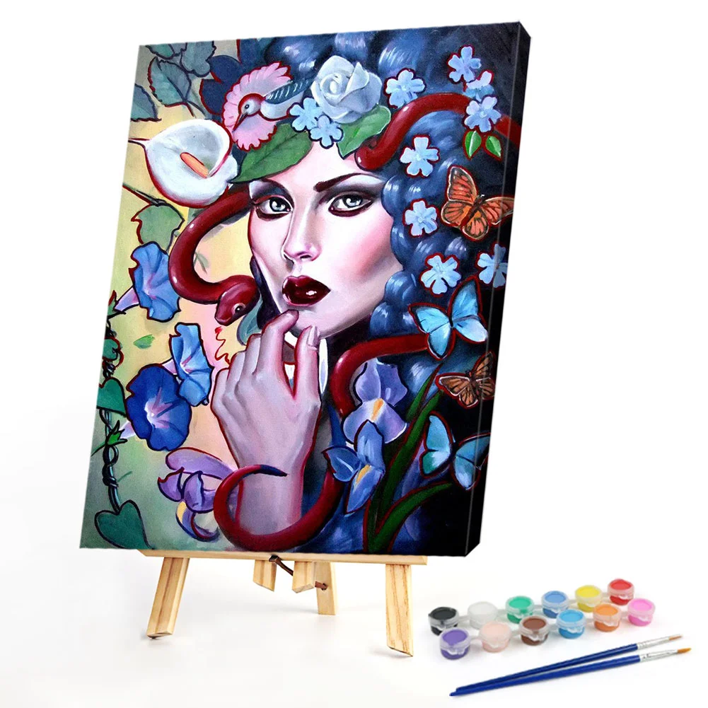 Flower Girl - Paint By Numbers(40*50CM)