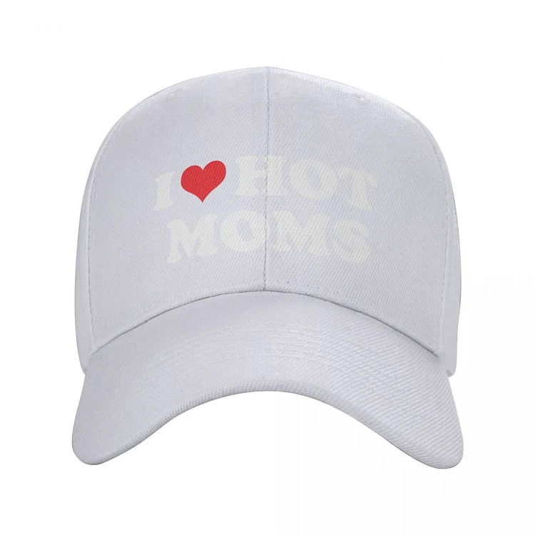 Classic I LoveMoms Baseball Cap Men Women Personalized Adjustable Adult Dad Hat Summer Snapback Hats Trucker Caps