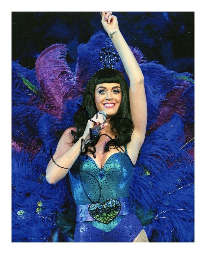 KATY PERRY AUTOGRAPHED SIGNED A4 PP POSTER Photo Poster painting PRINT 13