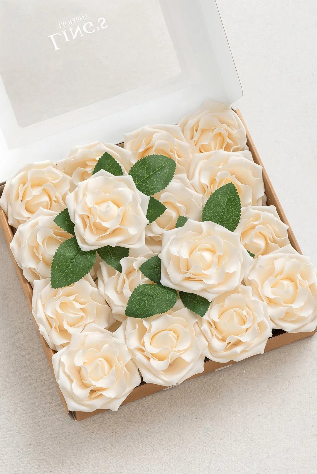 3.5" Foam Avalanche Rose with Stem - 16 Colors