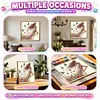 Floral Butterfly Walking Special Shaped 5D DIY Partial Drill Diamond Painting Kits 30x30cm Diamond Art Kit for Adults Home Decor