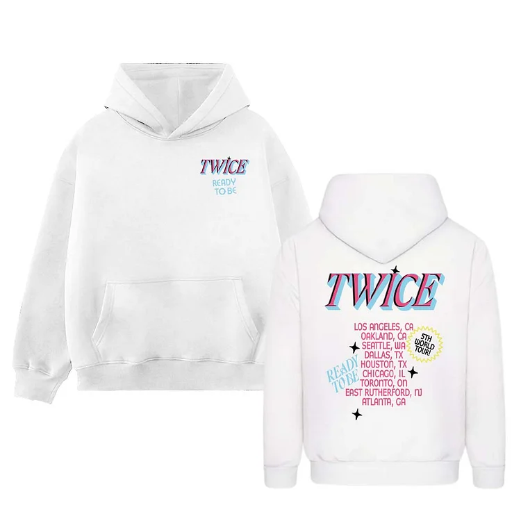 TWICE 5th World Tour READY TO BE US Jelly T-shirt