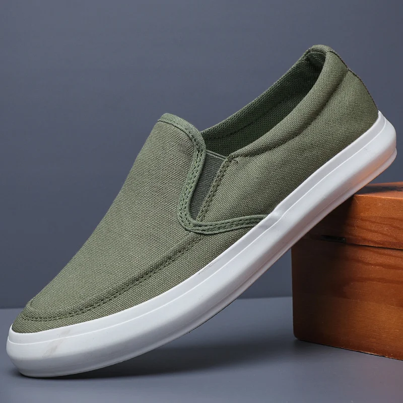 Yyvonne New Men's Canvas Shoes Board Shoes Casual Shoes 23010