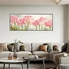 Pink Tulips-Paint by Numbers Acrylic Painting 80*30CM