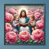 Diamond Painting-DIY Full Round Drill Jesus(40x40cm)