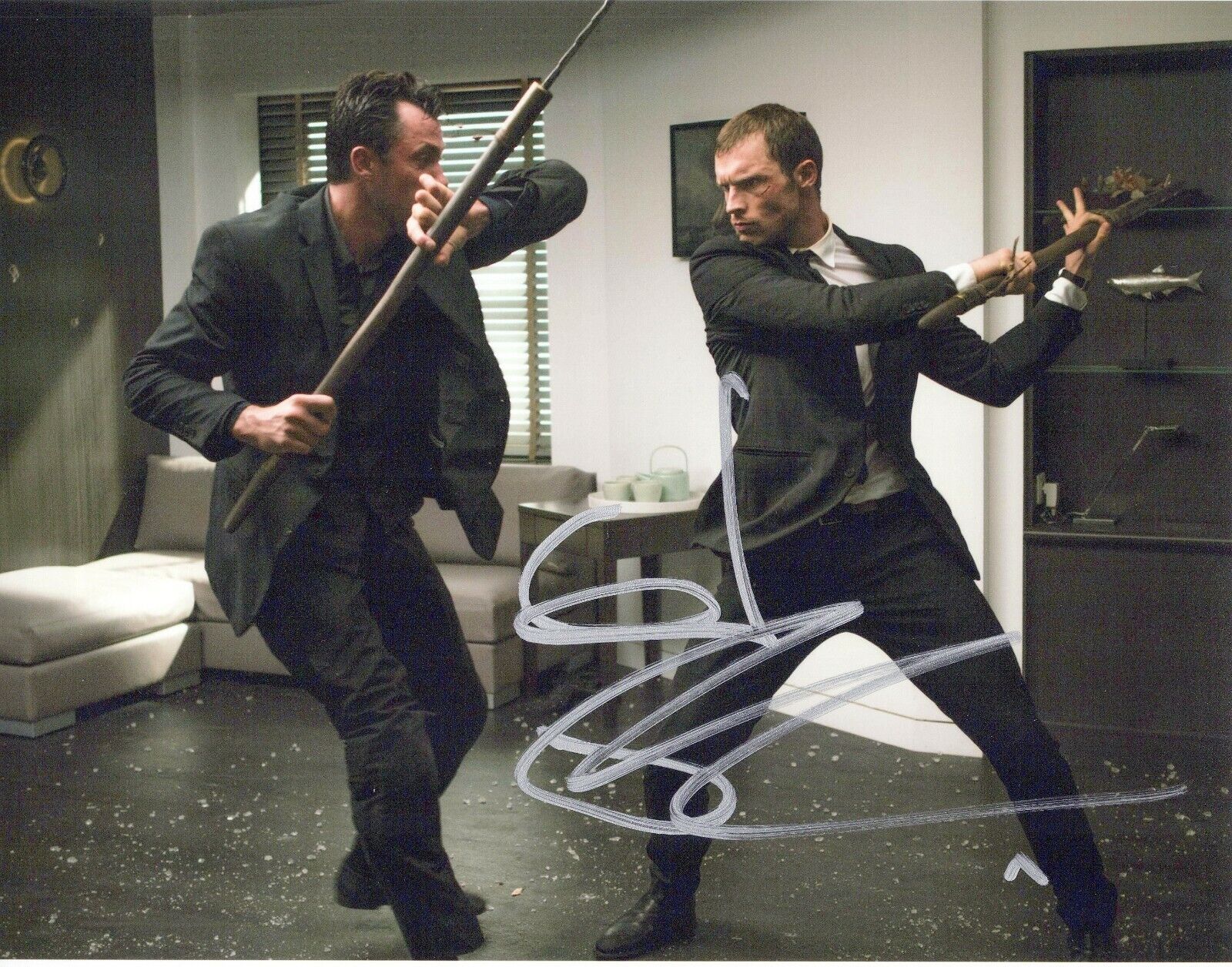 Ed Skrein The Transporter Refueled autographed Photo Poster painting signed 8x10 #18 Frank M