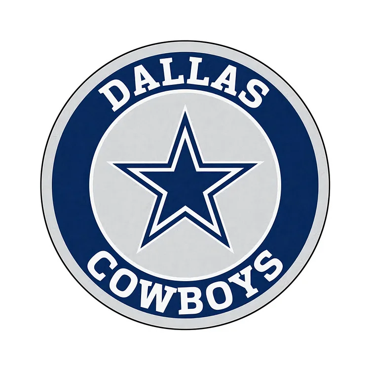 Buy Dallas Cowboys Full Drill Square/round Diamond 5D DIY Diamond