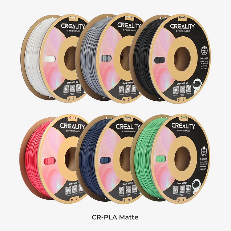 Six Colors Pack-CR-PLA Matte