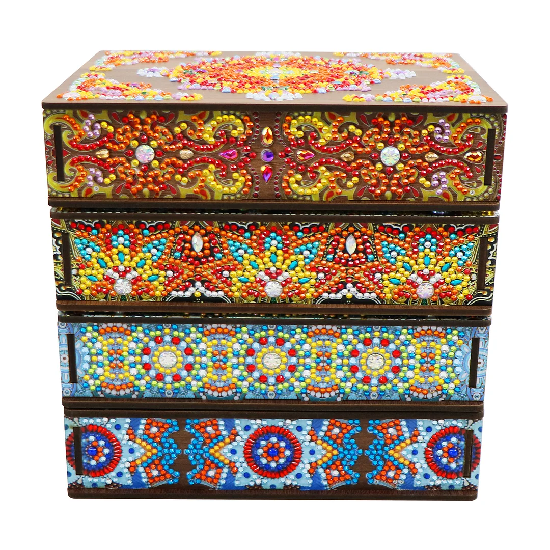 Diamond Painting Jewelry Storage Box DIY Special Shaped Drill Case