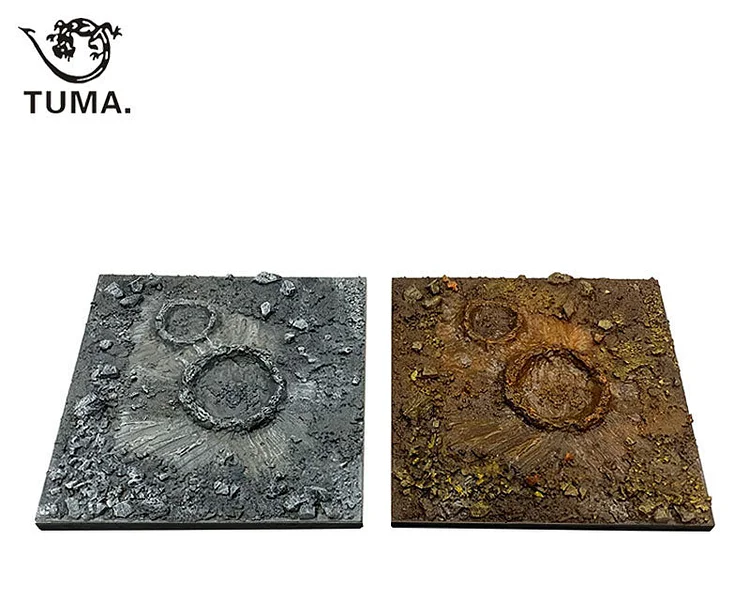 pornhint Pornhint Sand table material Gundam model scene universe space platform finished hand-made moon planet moon landing bracket decoration board game tiles