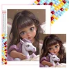 Diamond Painting -DIY Full Square Drill Pet Girl Character(45x55cm)