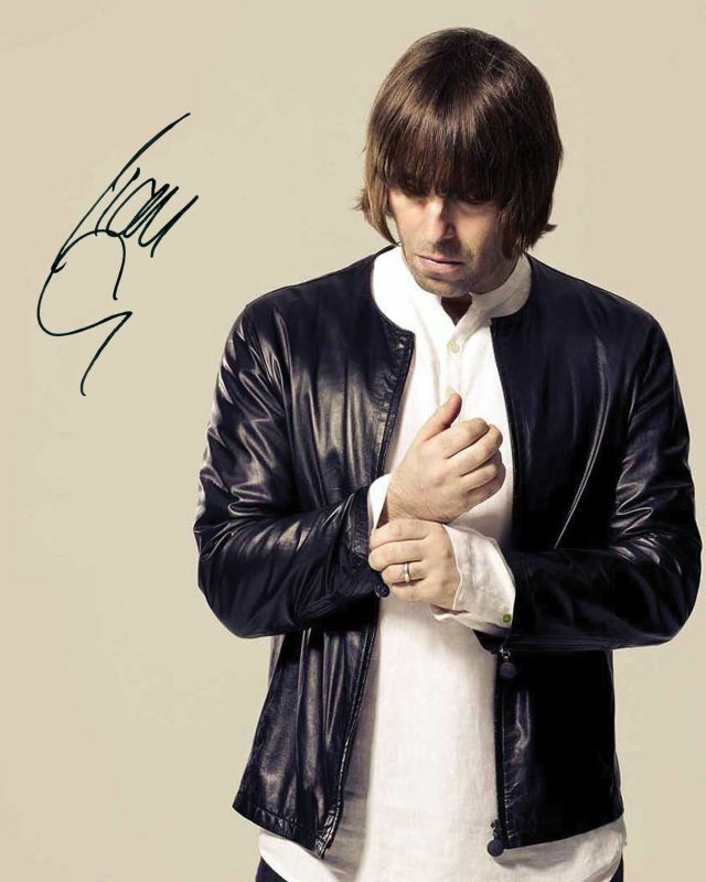 Liam Gallagher Autograph Signed Photo Poster painting Print