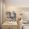 5D DIY Special Shape Diamond Painting Desk Ornament Horse Decor Kit