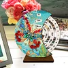 DIY Butterfly Diamond Painting Calendar Wooden Desktop Ornaments