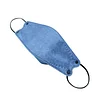 10 Pack | Denim Blue Breathable KF94 Face Mask, 3D Fish-Design Mouth Shields for Adult, 4-Layer Protective Face Masks with Adjustable Nose Clip