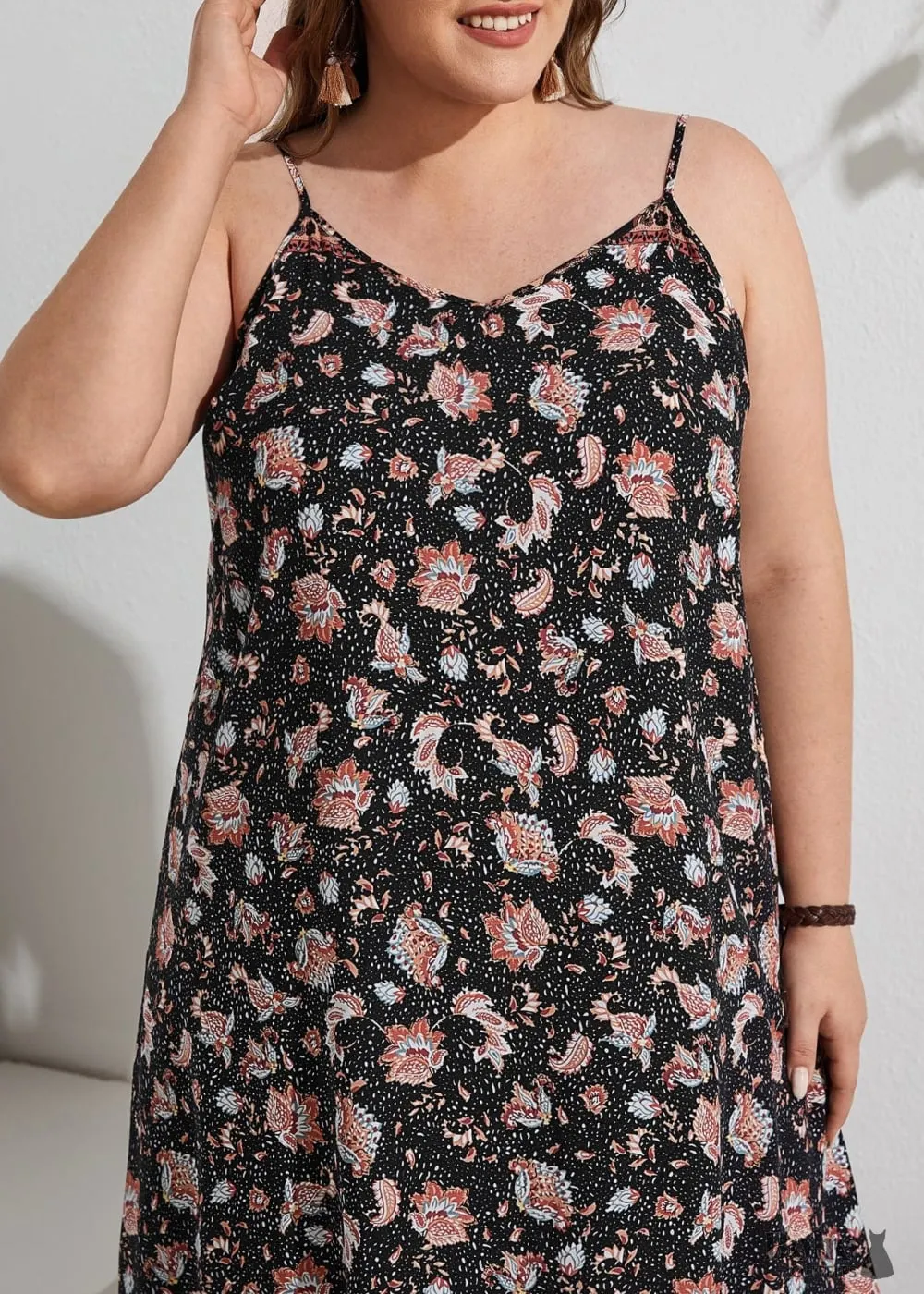 Boho Plus Size Avery Maxi Dress For Women